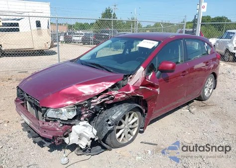 2014 Subaru Impreza 2.0I Premium z USA, uszkodzony, nr VIN JF1GPAC60E8277617